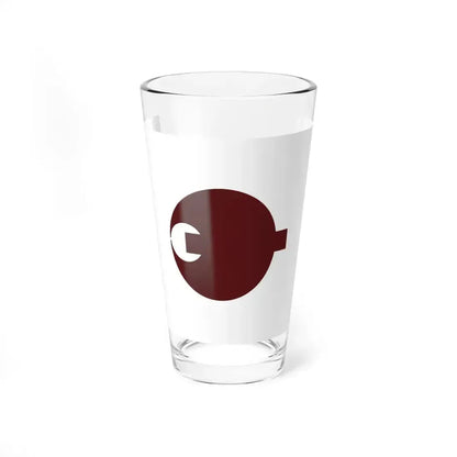 Flag of Nara Prefecture Japan - Pint Glass 16oz 16oz - Go Mug Yourself