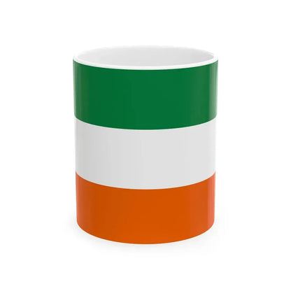 Flag of Naranjito (Ecuador) White Coffee Mug 11oz - Go Mug Yourself