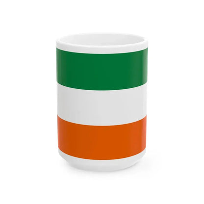 Flag of Naranjito (Ecuador) White Coffee Mug 15oz - Go Mug Yourself