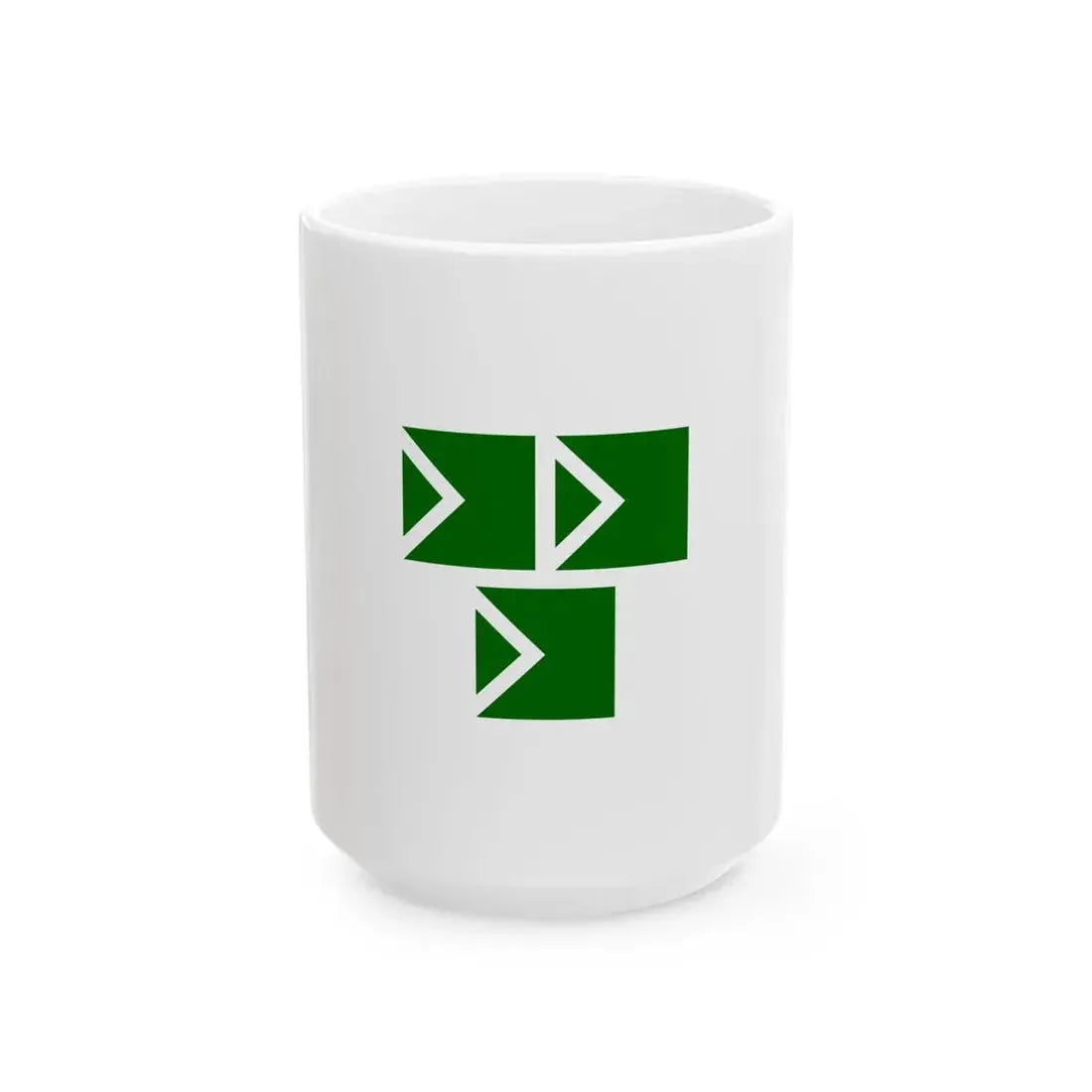 Flag of Narashino Chiba (Japan) White Coffee Mug 15oz - Go Mug Yourself