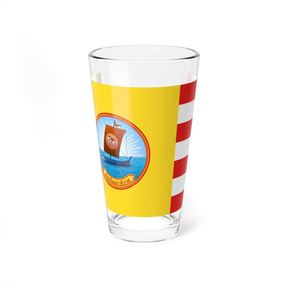 Flag of Narathiwat (Thailand) Pint Glass 16oz 16oz - Go Mug Yourself