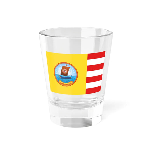 Flag of Narathiwat (Thailand) Shot Glass 1.5oz 1.5oz - Go Mug Yourself