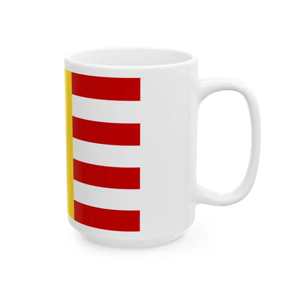Flag of Naratiwat Province Thailand - White Coffee Mug - Go Mug Yourself
