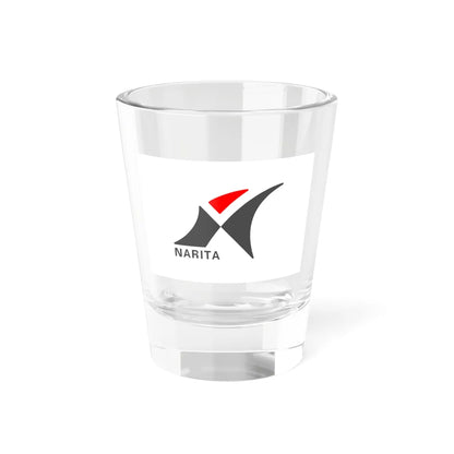 Flag of Narita Chiba (Japan) Shot Glass 1.5oz 1.5oz - Go Mug Yourself
