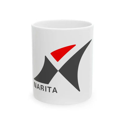 Flag of Narita Chiba (Japan) White Coffee Mug 11oz - Go Mug Yourself