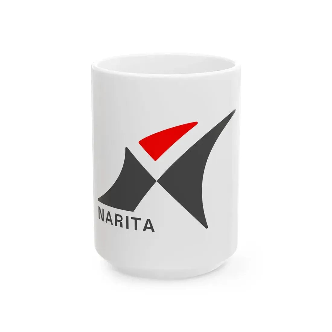Flag of Narita Chiba (Japan) White Coffee Mug 15oz - Go Mug Yourself