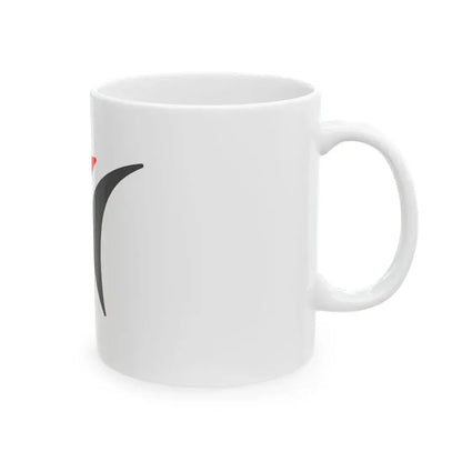 Flag of Narita Chiba no text (Japan) White Coffee Mug - Go Mug Yourself