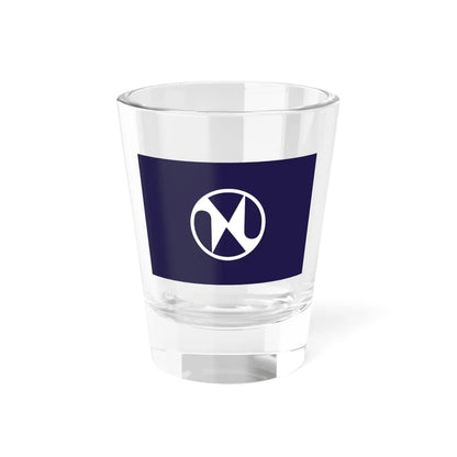Flag of Naruko Miyagi 1963-2006 (Japan) Shot Glass 1.5oz 1.5oz - Go Mug Yourself
