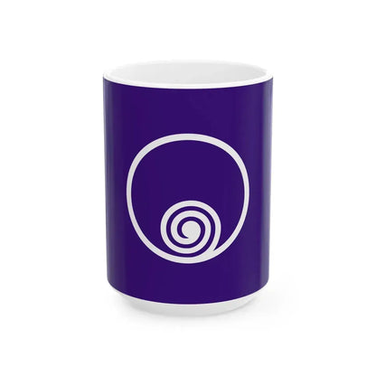 Flag of Naruto Tokushima (Japan) White Coffee Mug 15oz - Go Mug Yourself