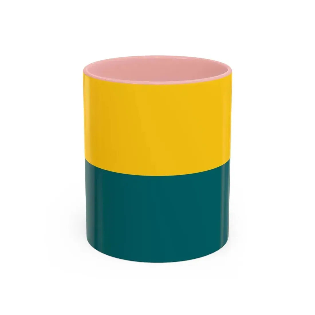 Flag of Narva Estonia - Accent Coffee Mug 11oz Pink - Go Mug Yourself