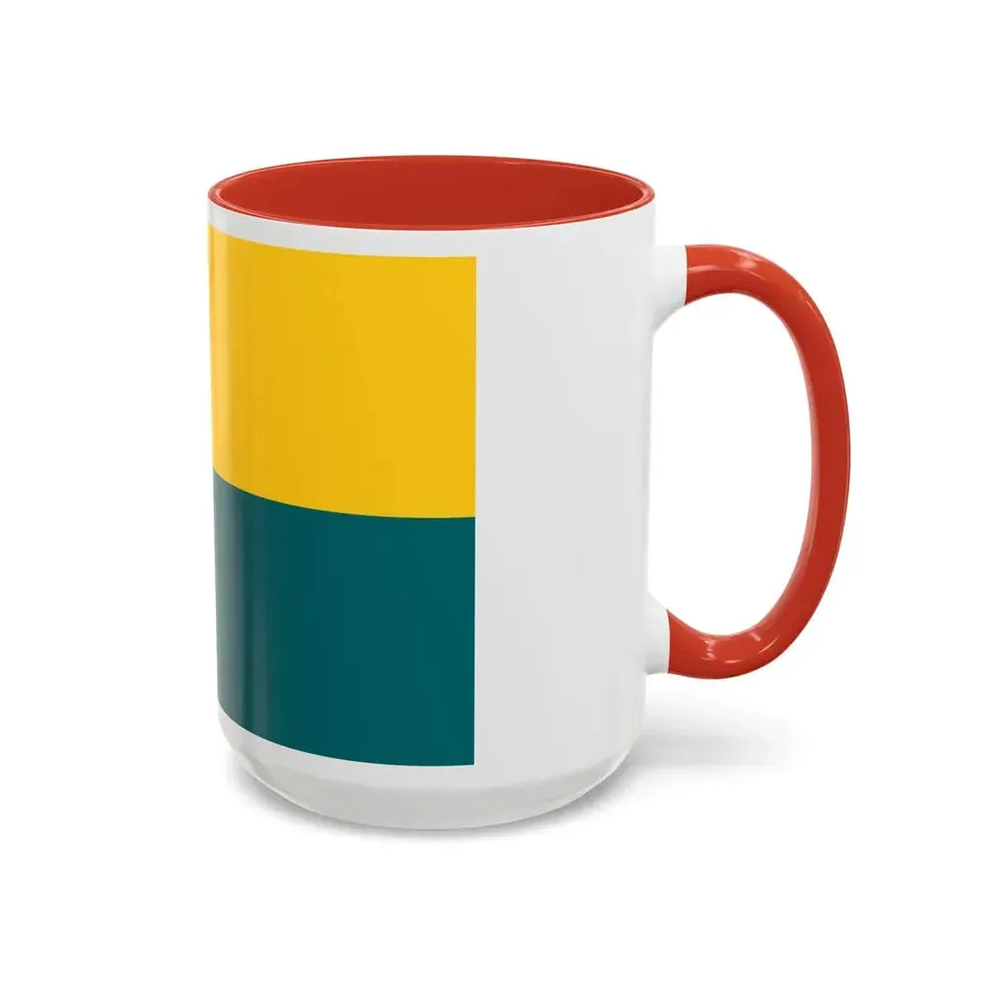 Flag of Narva Estonia - Accent Coffee Mug - Go Mug Yourself