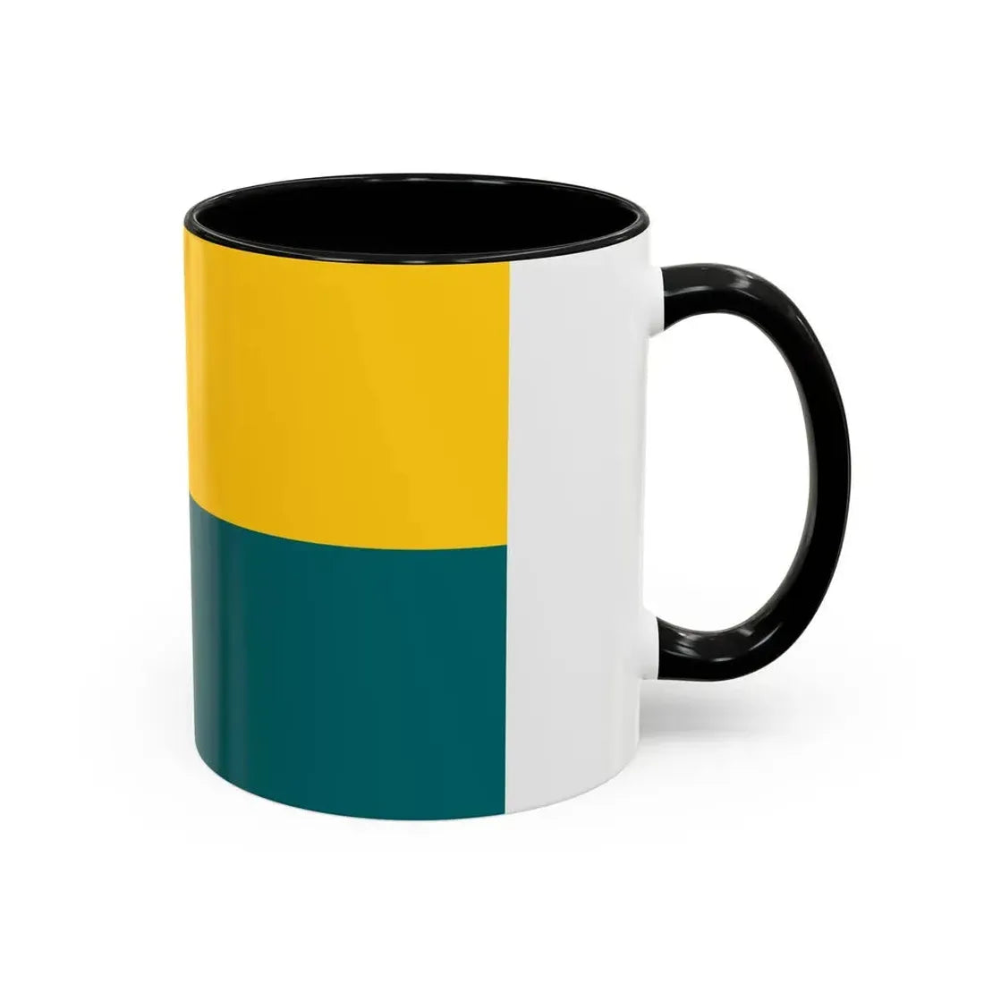 Flag of Narva Estonia - Accent Coffee Mug - Go Mug Yourself