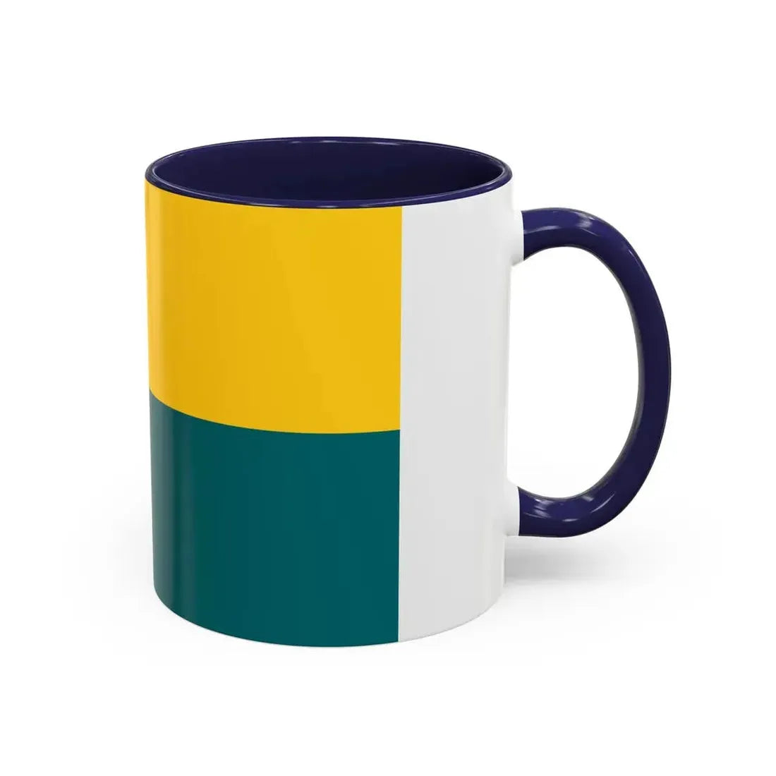 Flag of Narva Estonia - Accent Coffee Mug - Go Mug Yourself