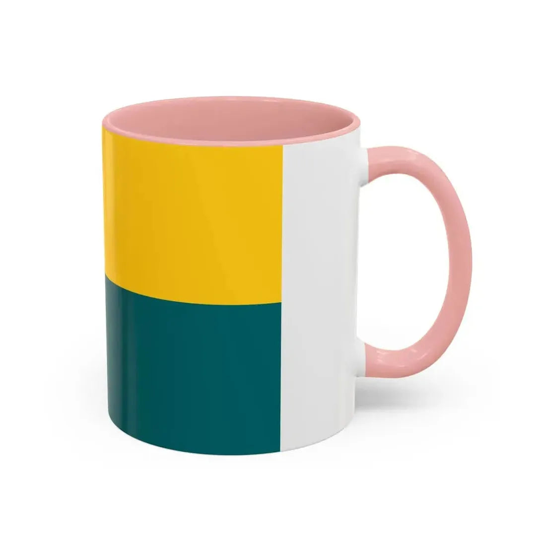 Flag of Narva Estonia - Accent Coffee Mug - Go Mug Yourself