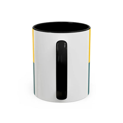 Flag of Narva Estonia - Accent Coffee Mug - Go Mug Yourself