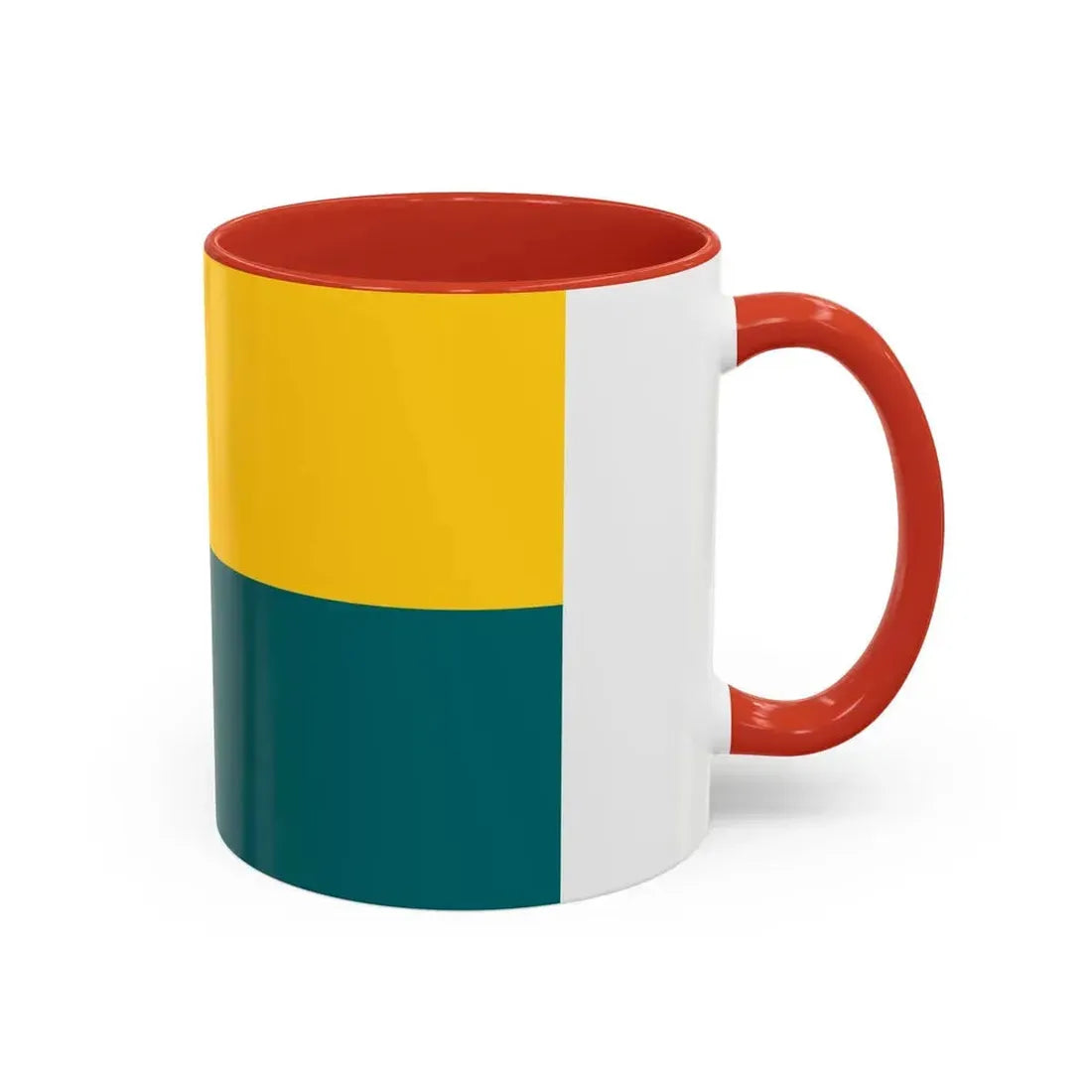Flag of Narva Estonia - Accent Coffee Mug - Go Mug Yourself