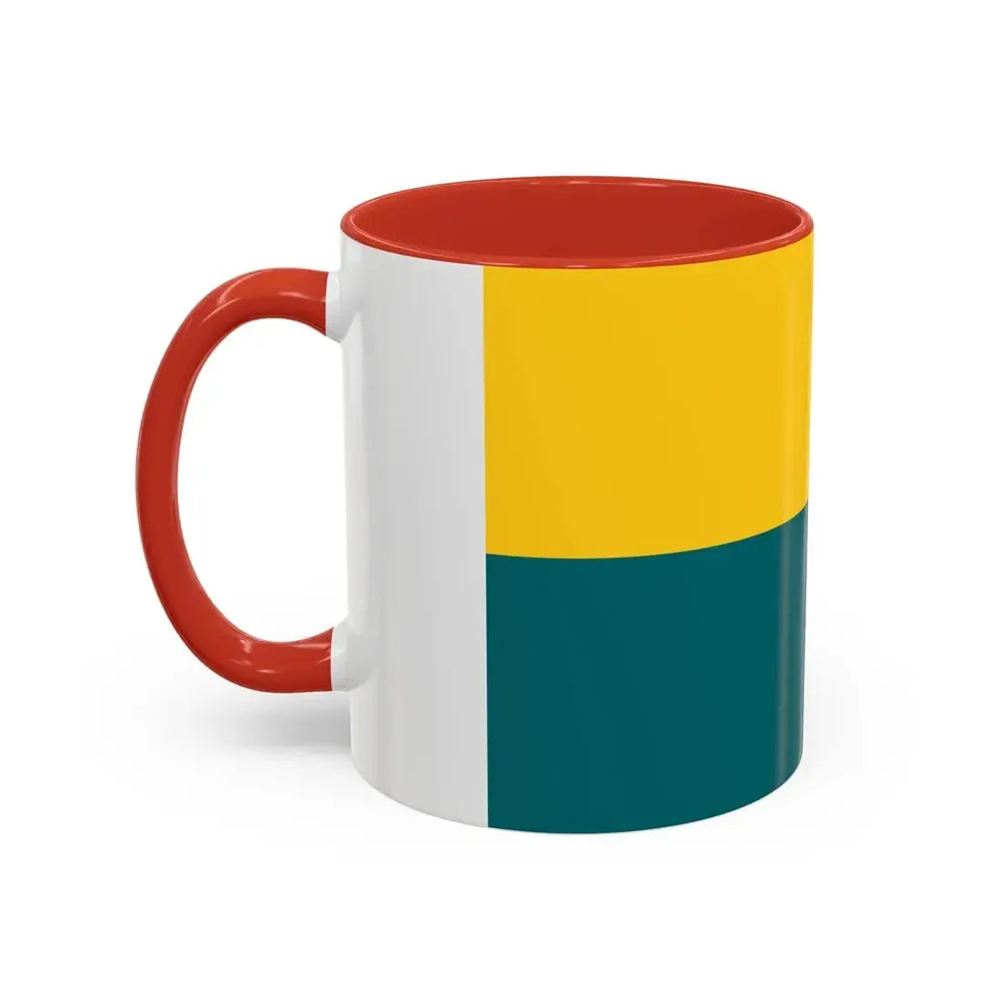 Flag of Narva Estonia - Accent Coffee Mug - Go Mug Yourself