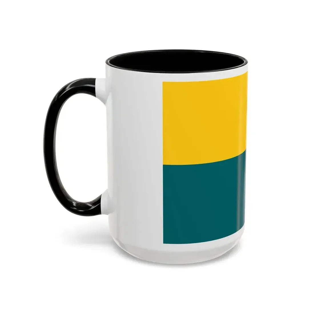 Flag of Narva Estonia - Accent Coffee Mug - Go Mug Yourself