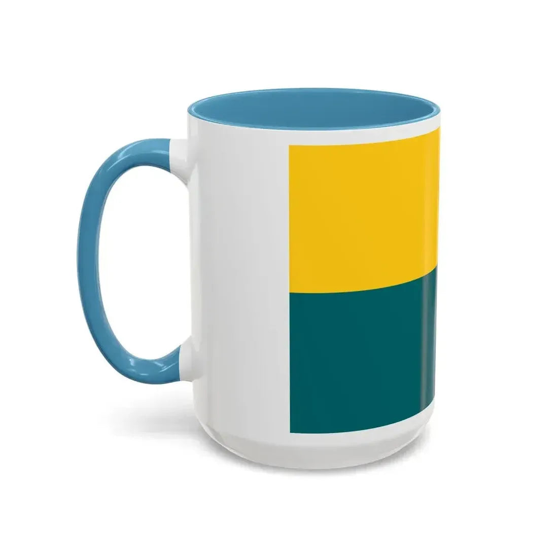 Flag of Narva Estonia - Accent Coffee Mug - Go Mug Yourself