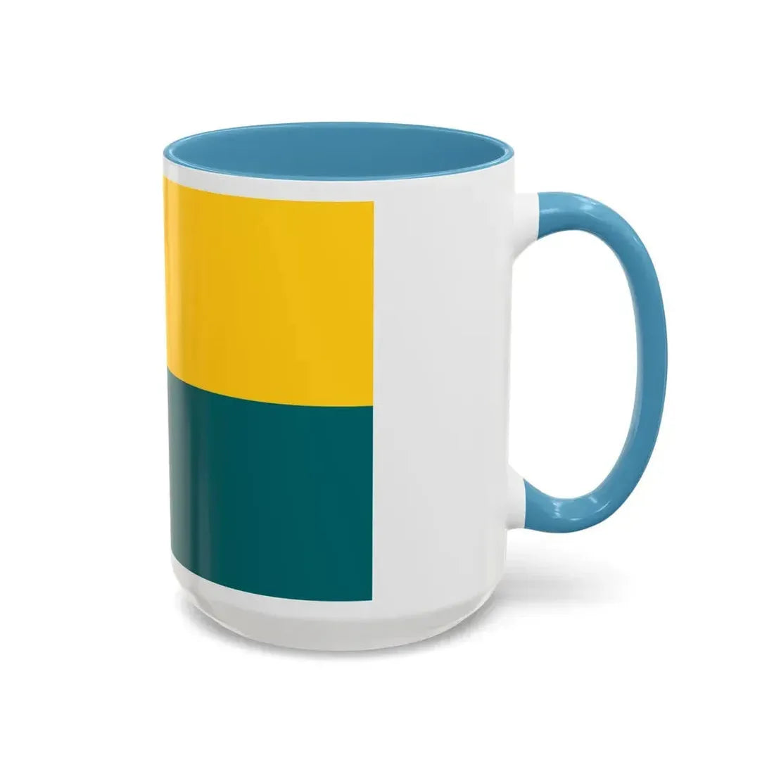 Flag of Narva Estonia - Accent Coffee Mug - Go Mug Yourself