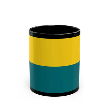 Flag of Narva Estonia - Black Coffee Mug 11oz - Go Mug Yourself