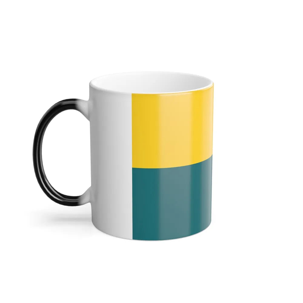Flag of Narva Estonia - Color Changing Coffee Mug-Go Mug Yourself
