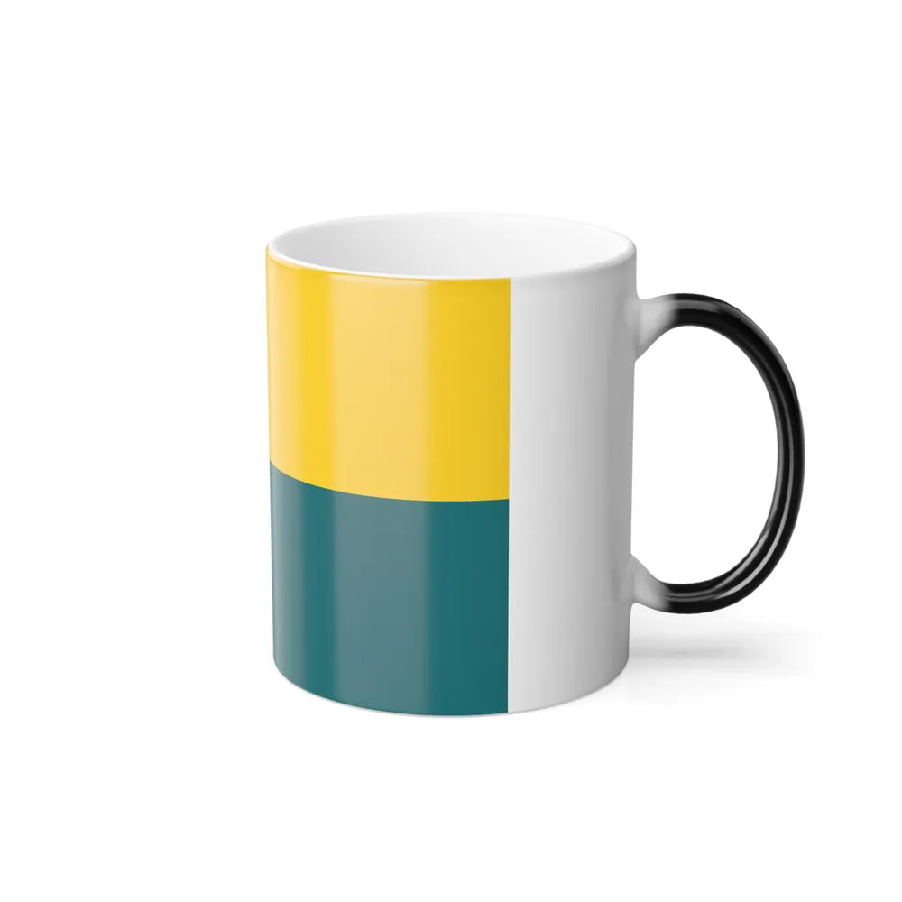 Flag of Narva Estonia - Color Changing Coffee Mug-Go Mug Yourself