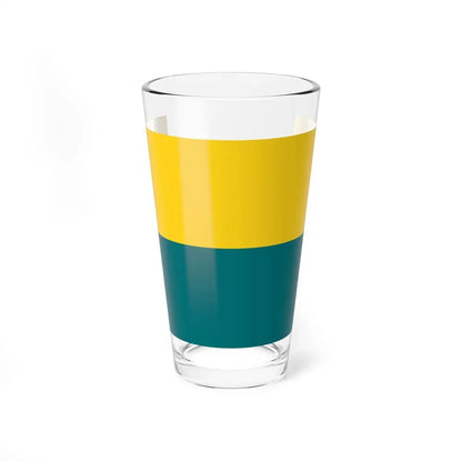 Flag of Narva Estonia - Pint Glass 16oz 16oz - Go Mug Yourself