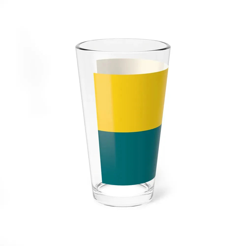 Flag of Narva Estonia - Pint Glass 16oz - Go Mug Yourself