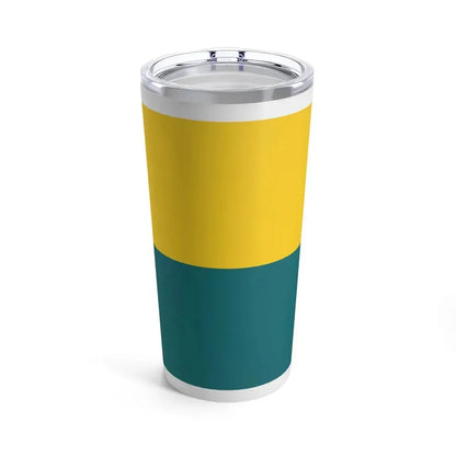 Flag of Narva Estonia - Tumbler 20oz 20oz - Go Mug Yourself