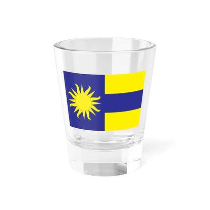 Flag of Narva-Jõesuu (Estonia) Shot Glass 1.5oz 1.5oz - Go Mug Yourself