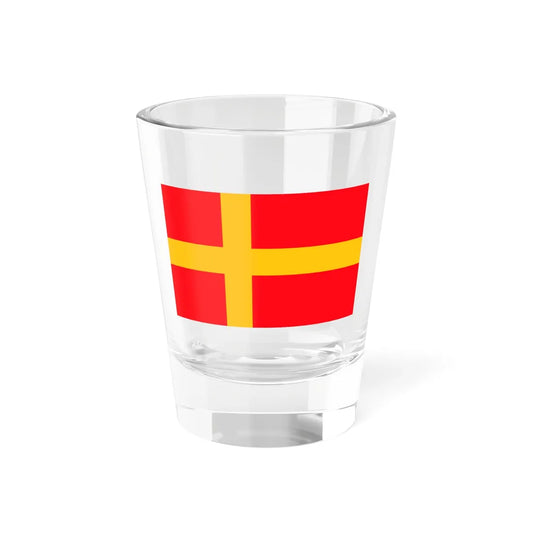 Flag of Nasjonal Samling (Norway) Shot Glass 1.5oz 1.5oz - Go Mug Yourself