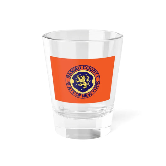 Flag of Nassau County New York (United States) Shot Glass 1.5oz 1.5oz - Go Mug Yourself