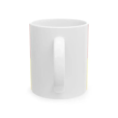 Flag of Nassogne (Belgium) White Coffee Mug - Go Mug Yourself