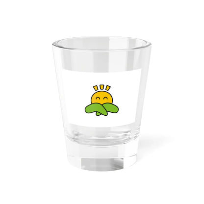 Flag of Nasukarasuyama Tochigi no text (Japan) Shot Glass 1.5oz 1.5oz - Go Mug Yourself