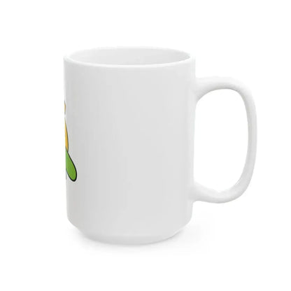 Flag of Nasukarasuyama Tochigi no text (Japan) White Coffee Mug - Go Mug Yourself