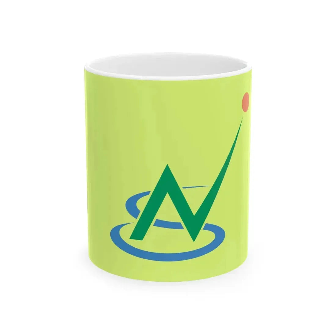 Flag of Nasushiobara Tochigi (Japan) White Coffee Mug 11oz - Go Mug Yourself