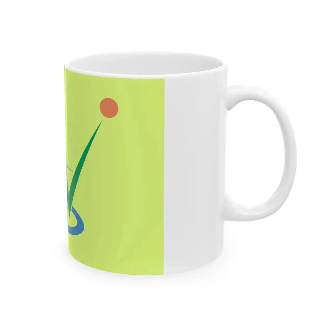 Flag of Nasushiobara Tochigi (Japan) White Coffee Mug - Go Mug Yourself