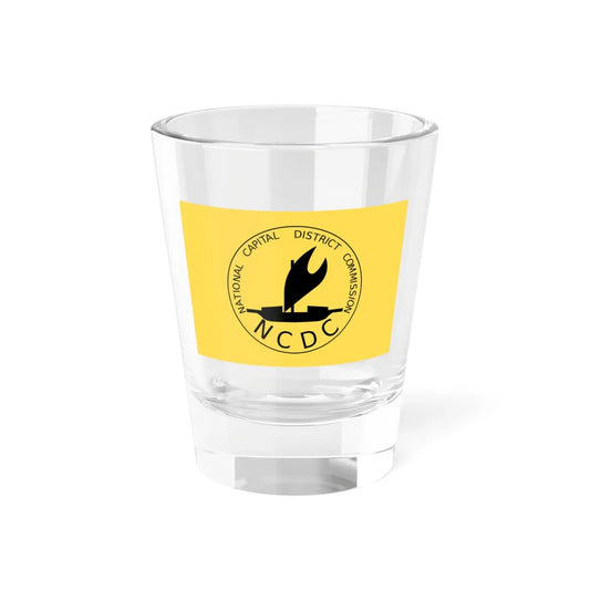 Flag of National Capital District Papa New Guinea - Shot Glass 1.5oz 1.5oz - Go Mug Yourself