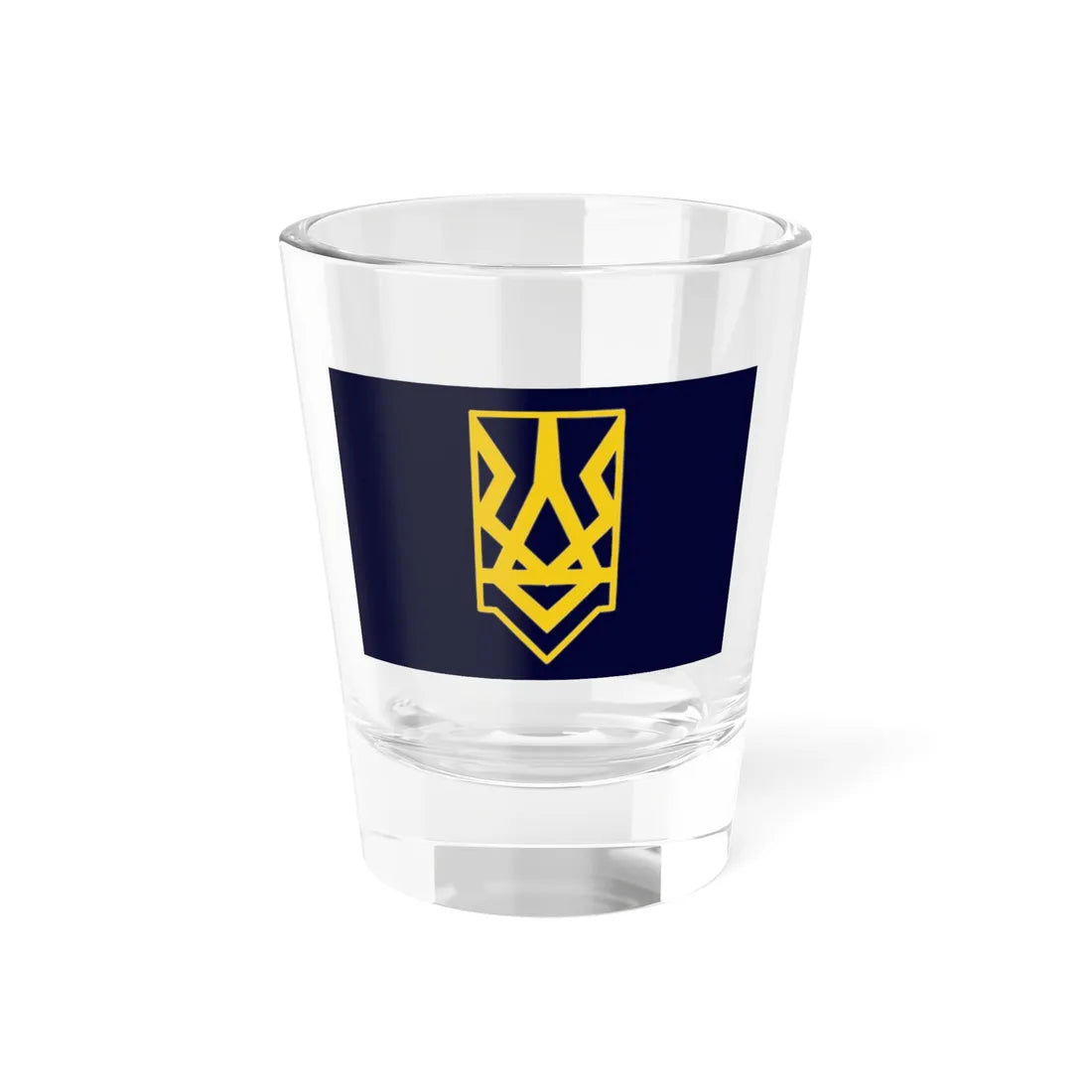 Flag of National Corps (Ukraine) Shot Glass 1.5oz 1.5oz - Go Mug Yourself