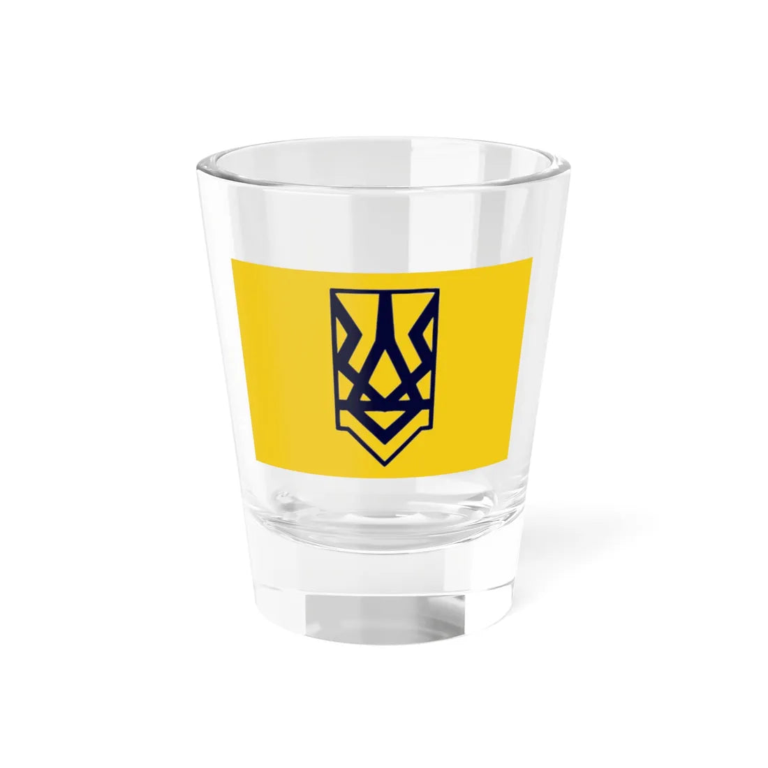Flag of National Corps variant (Ukraine) Shot Glass 1.5oz 1.5oz - Go Mug Yourself