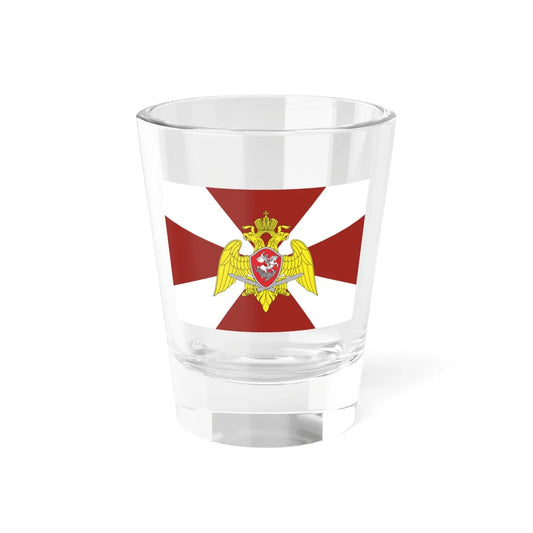 Flag of National Guard Forces Command (Russia) Shot Glass 1.5oz 1.5oz - Go Mug Yourself