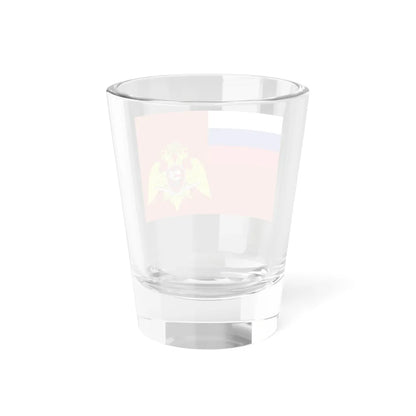 Flag of National Guard of the Russian Federation (Russia) Shot Glass 1.5oz - Go Mug Yourself