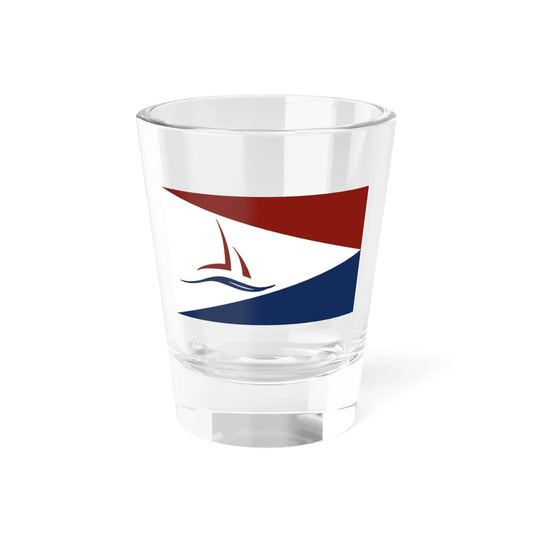 Flag of National Harbor Maryland (United States) Shot Glass 1.5oz 1.5oz - Go Mug Yourself