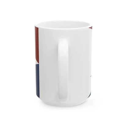 Flag of National Harbor Maryland (United States) White Coffee Mug - Go Mug Yourself