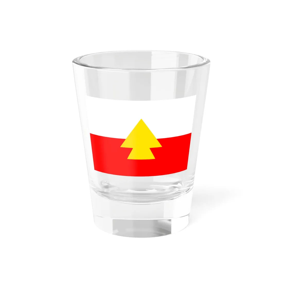 Flag of National Liberal Party Lebanon (Lebanon) Shot Glass 1.5oz 1.5oz - Go Mug Yourself