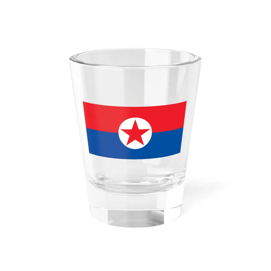 Flag of National Liberation Front of Southern Korea (Korea) Shot Glass 1.5oz 1.5oz - Go Mug Yourself