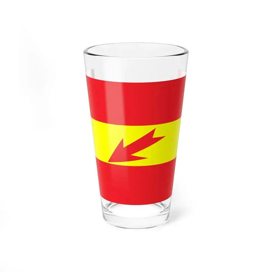 Flag of National Progressive Movement (Vietnam) Pint Glass 16oz 16oz - Go Mug Yourself