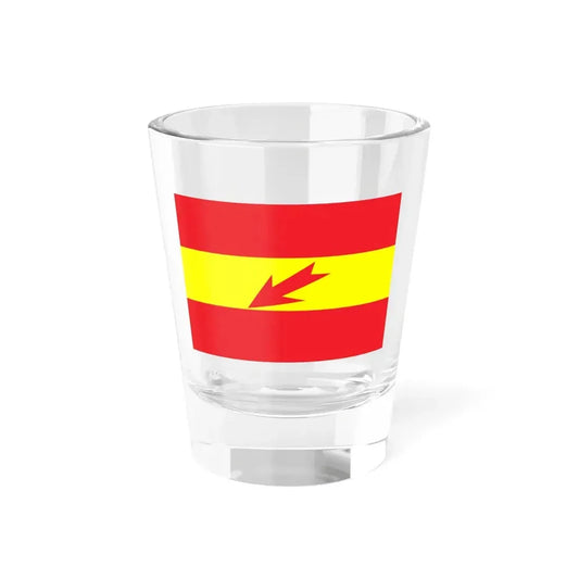 Flag of National Progressive Movement (Vietnam) Shot Glass 1.5oz 1.5oz - Go Mug Yourself