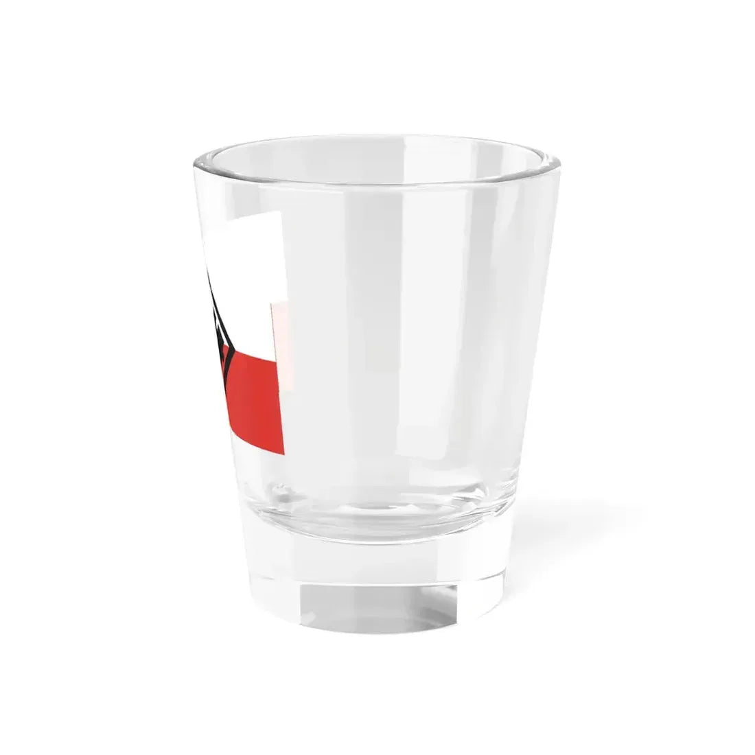 Flag of National Revival of Poland (Poland) Shot Glass 1.5oz - Go Mug Yourself